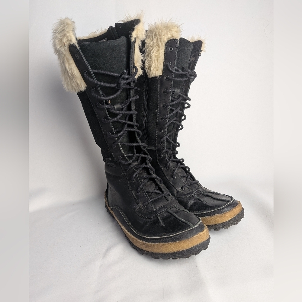 MERRELL Tremblant Tall Polar Boots Women Size 7 Zipper Laces Closure Waterproof